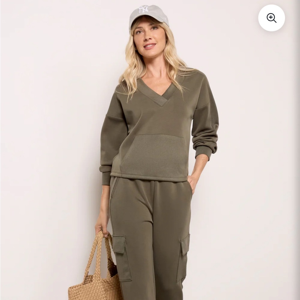 Olive Green Women's Casual Set